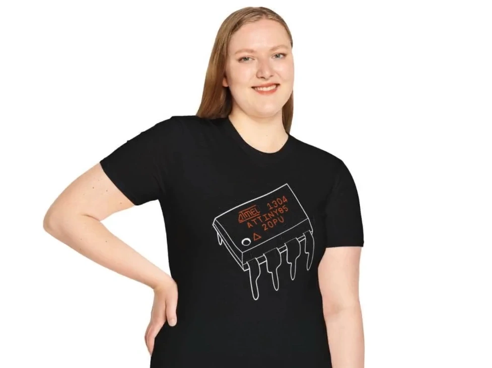 Beloved ATtiny85 Microcontroller Minimalist Tee