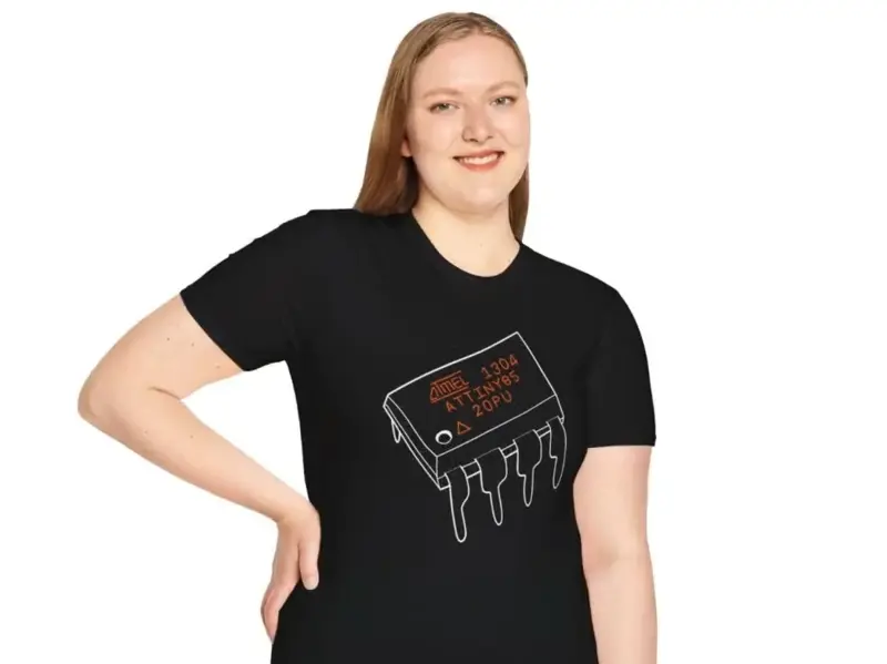 Beloved ATtiny85 Microcontroller Minimalist Tee