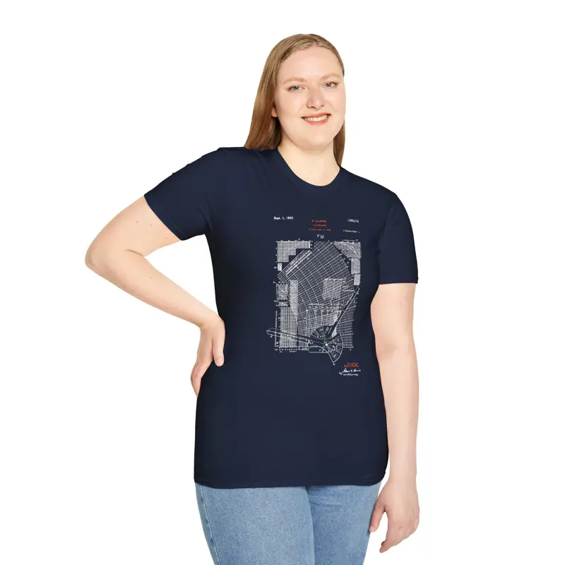Pioneering Woman Electrical Engineer Graphical Calculator T-Shirt |  Women's His