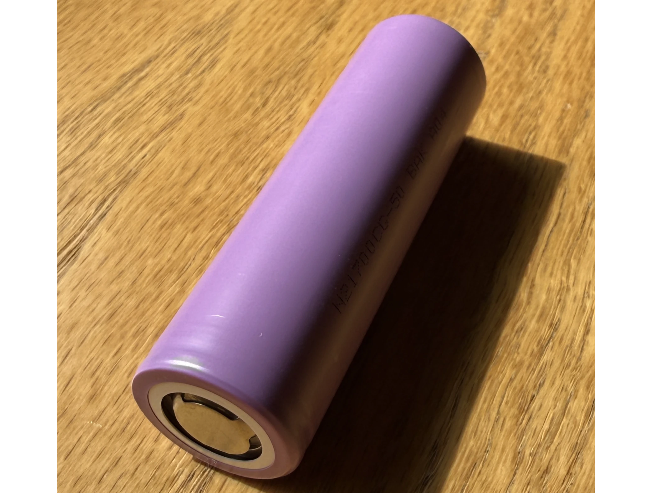 5000mAh 21700 Battery Cells
