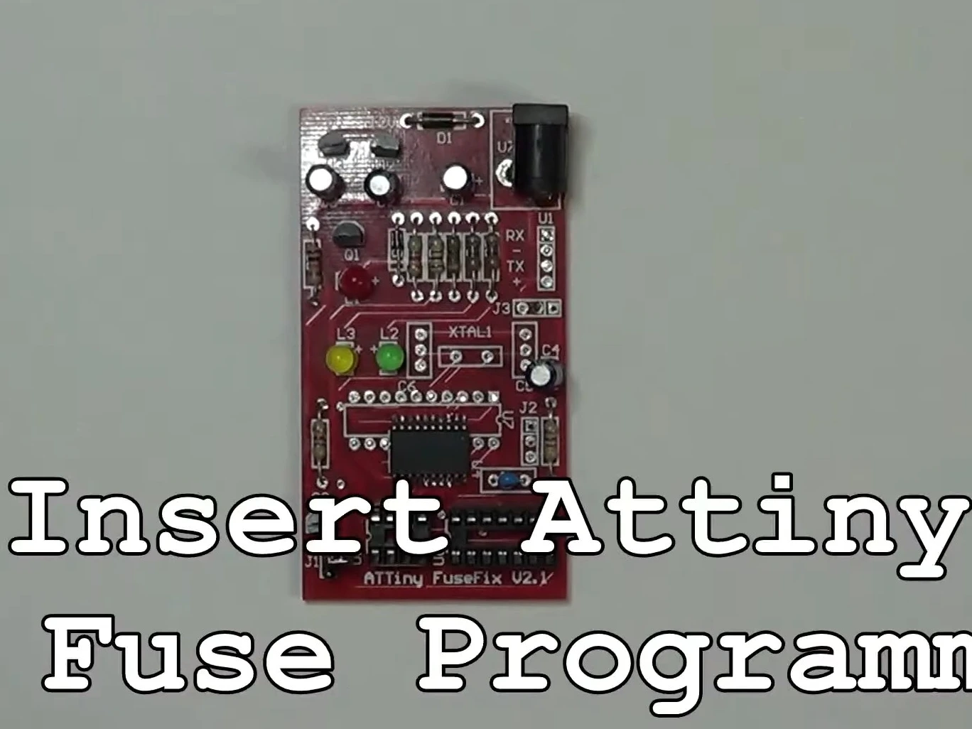 ATTINY Fuse Repair Programmer/Fuse Doctor V3.4