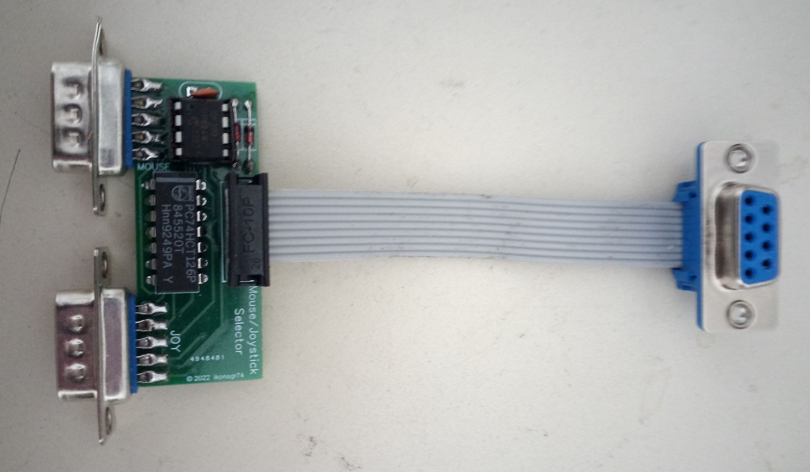 Mouse Joystick Auto Selector for Amiga + Atari ST