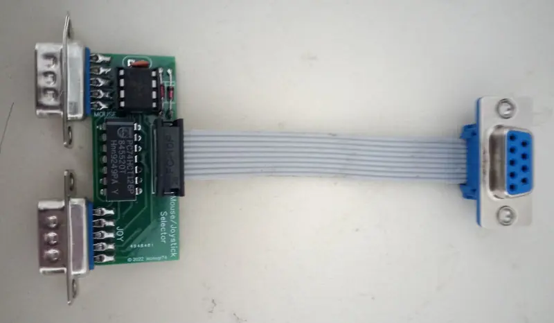 Mouse Joystick Auto Selector for Amiga + Atari ST