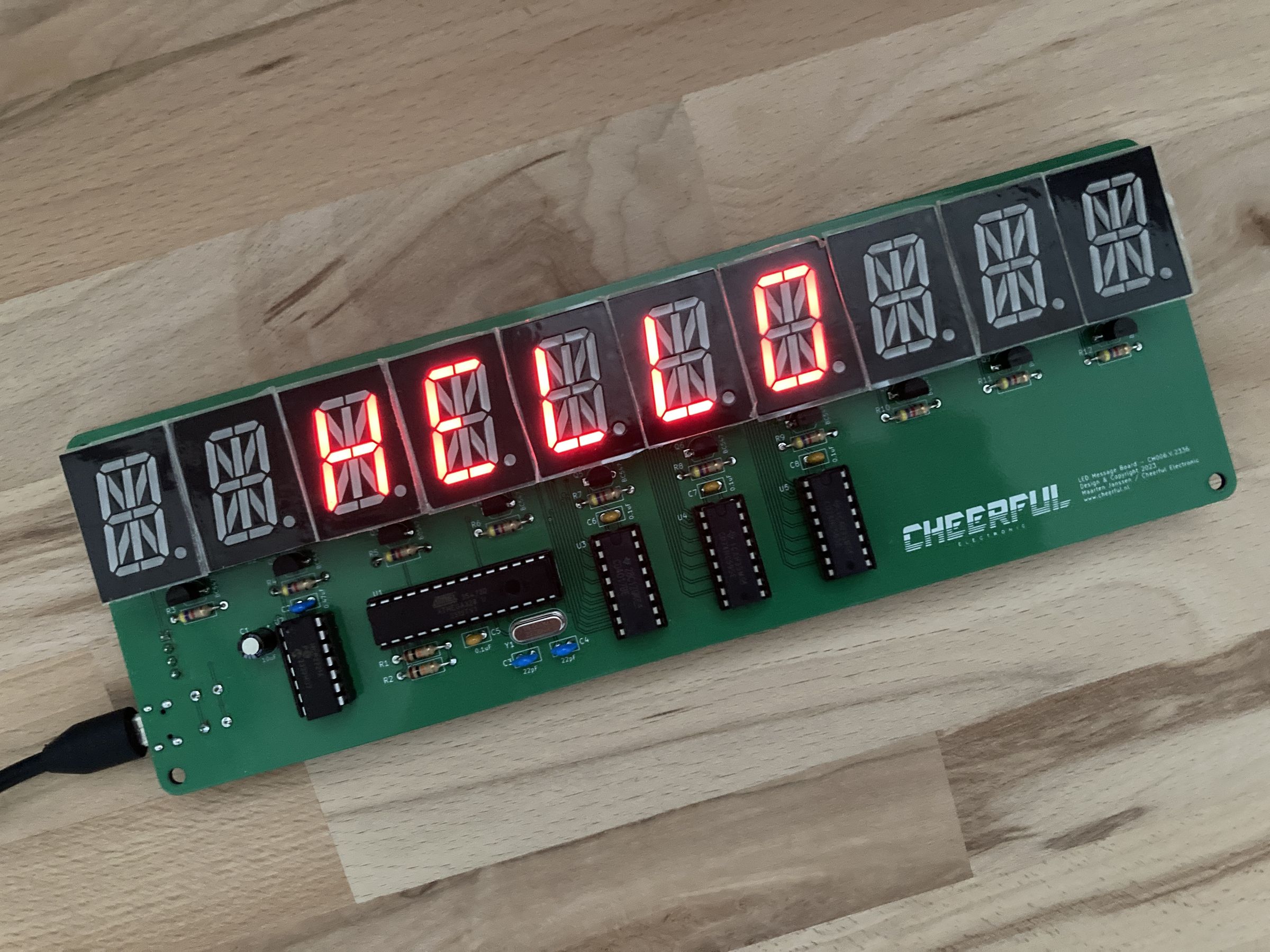 1016 LED Message Board