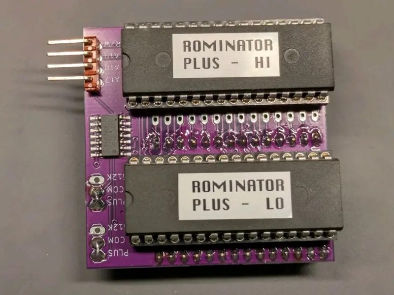 Mac ROM-inator Kit or Assembled - Bootable ROM for Mac 128k/512k/Plus Rominator