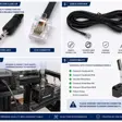 FANATEC HANDBRAKE DATA CABLE FOR CLUBSPORT WHEEL BASE