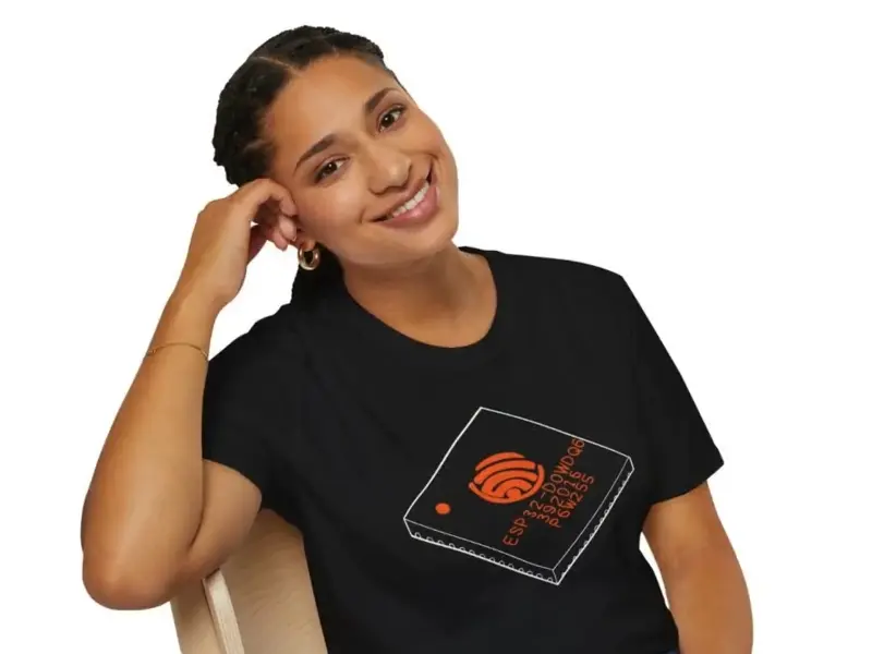 Popular ESP32 Chip Tee