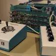 9-Slot S-100 Motherboard with Integrated Power Supply (Bare PCB)