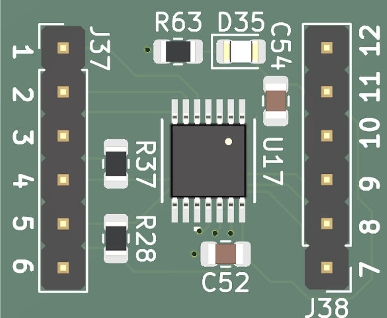 Digital Potentiometer Module (MCP4661T) 257 step