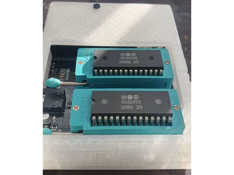 USBSID-Pico v1.3 PCB (unsoldered)