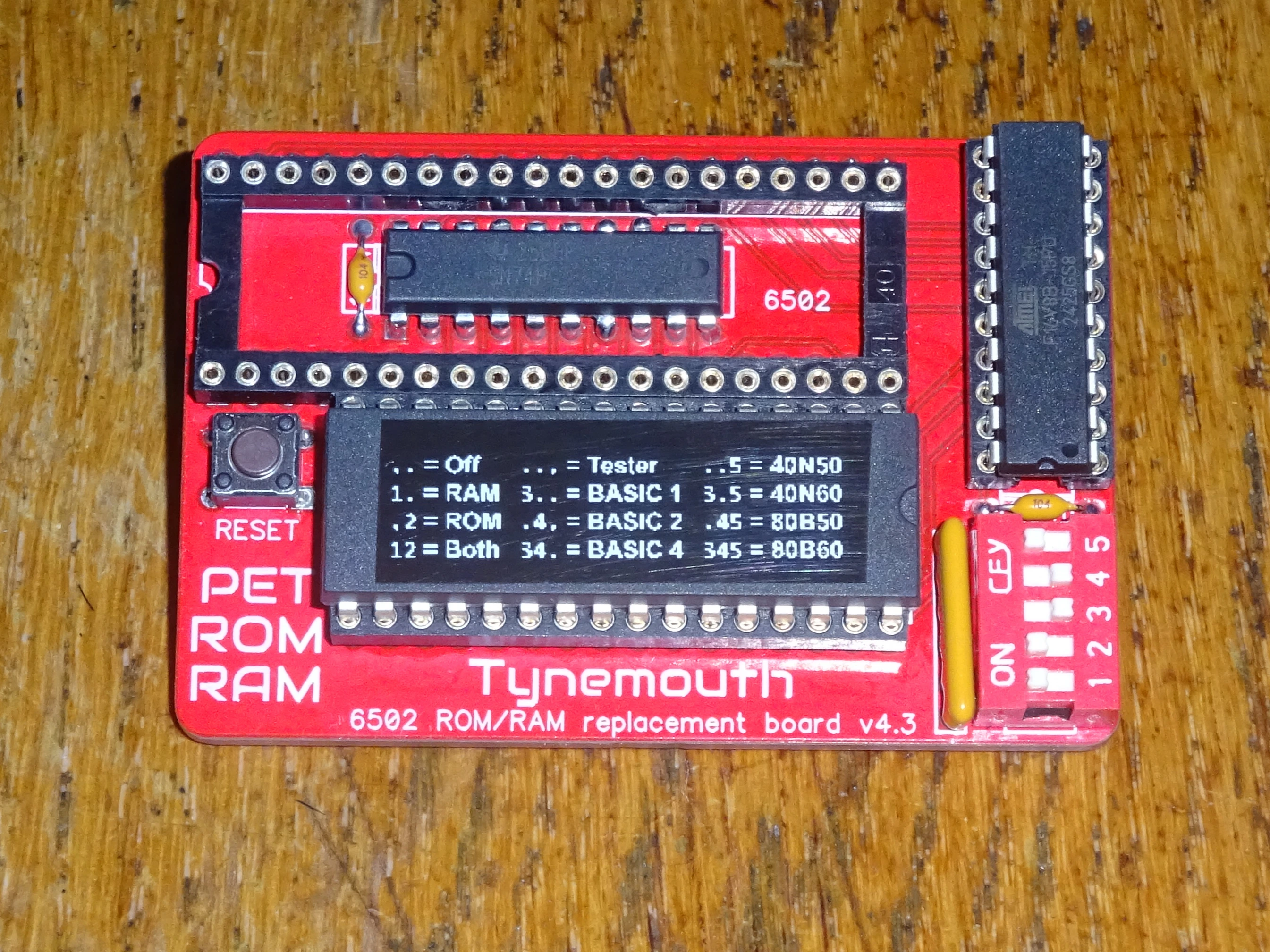 PET ROM/RAM Board