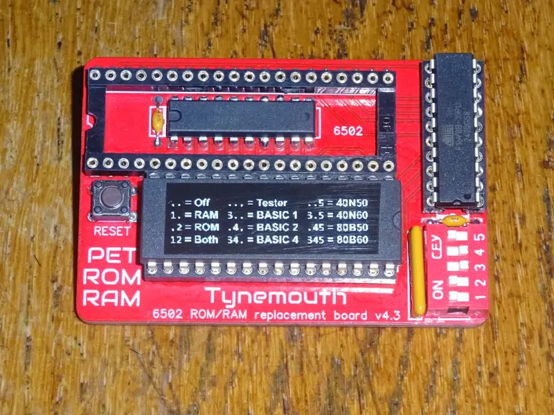 PET ROM/RAM Board
