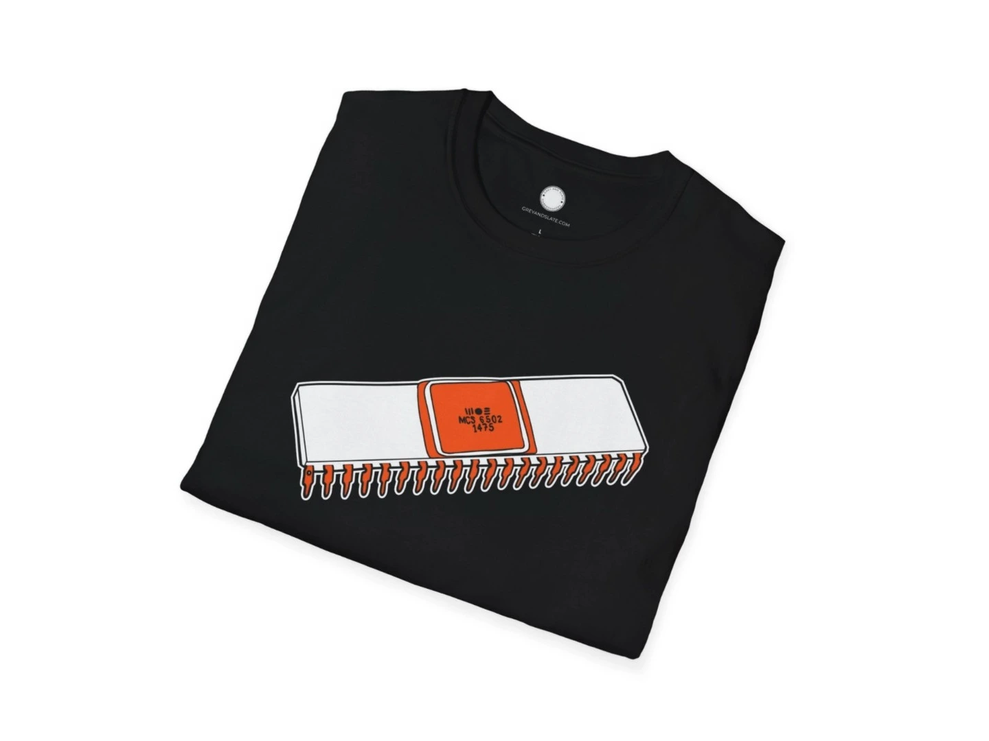 MOS 6502 Microprocessor Chip T-Shirt