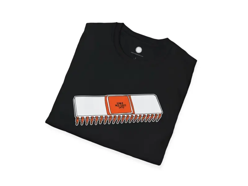 MOS 6502 Microprocessor Chip T-Shirt