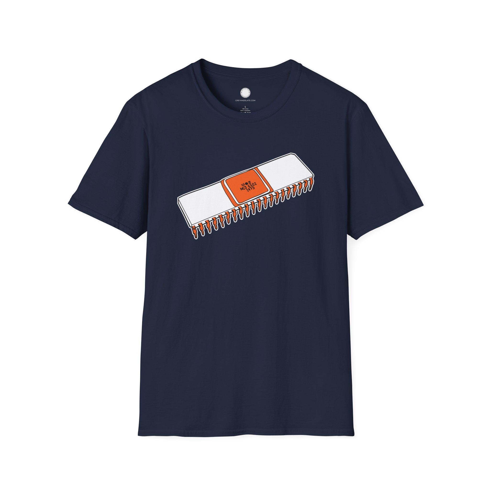 MOS 6502 CPU Microprocessor Chip T-Shirt | Retro Computing Apple I Vintage Elect