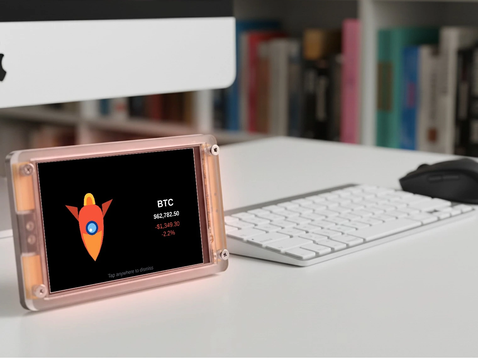 ESP32 4" Touchscreen Stock & Crypto ticker