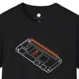 Hand-drawn Raspberry Pi Zero 2W Shirt
