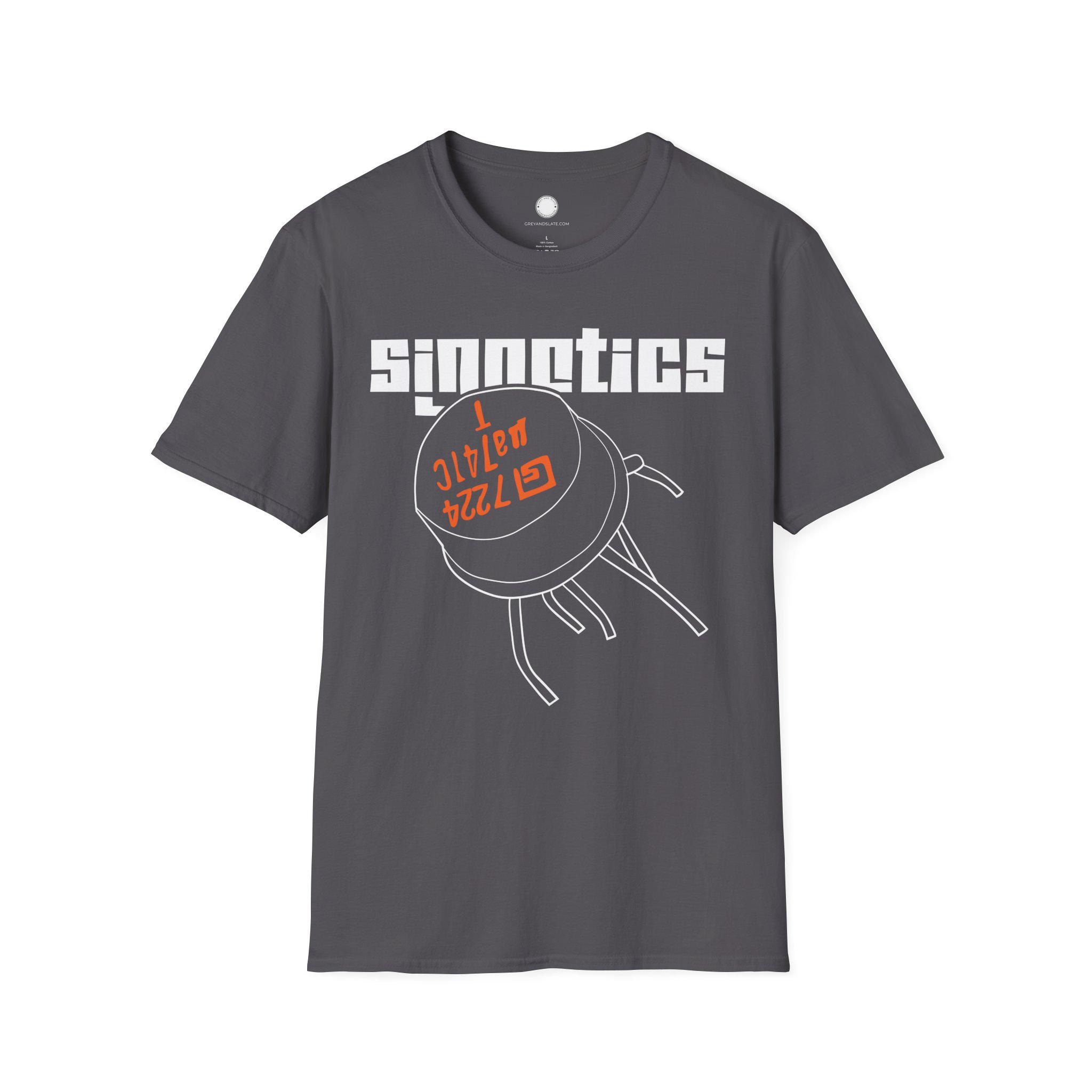 Vintage µA741 Opamp T-Shirt | Signetics Operational Amplifier | Hand-Drawn Elect