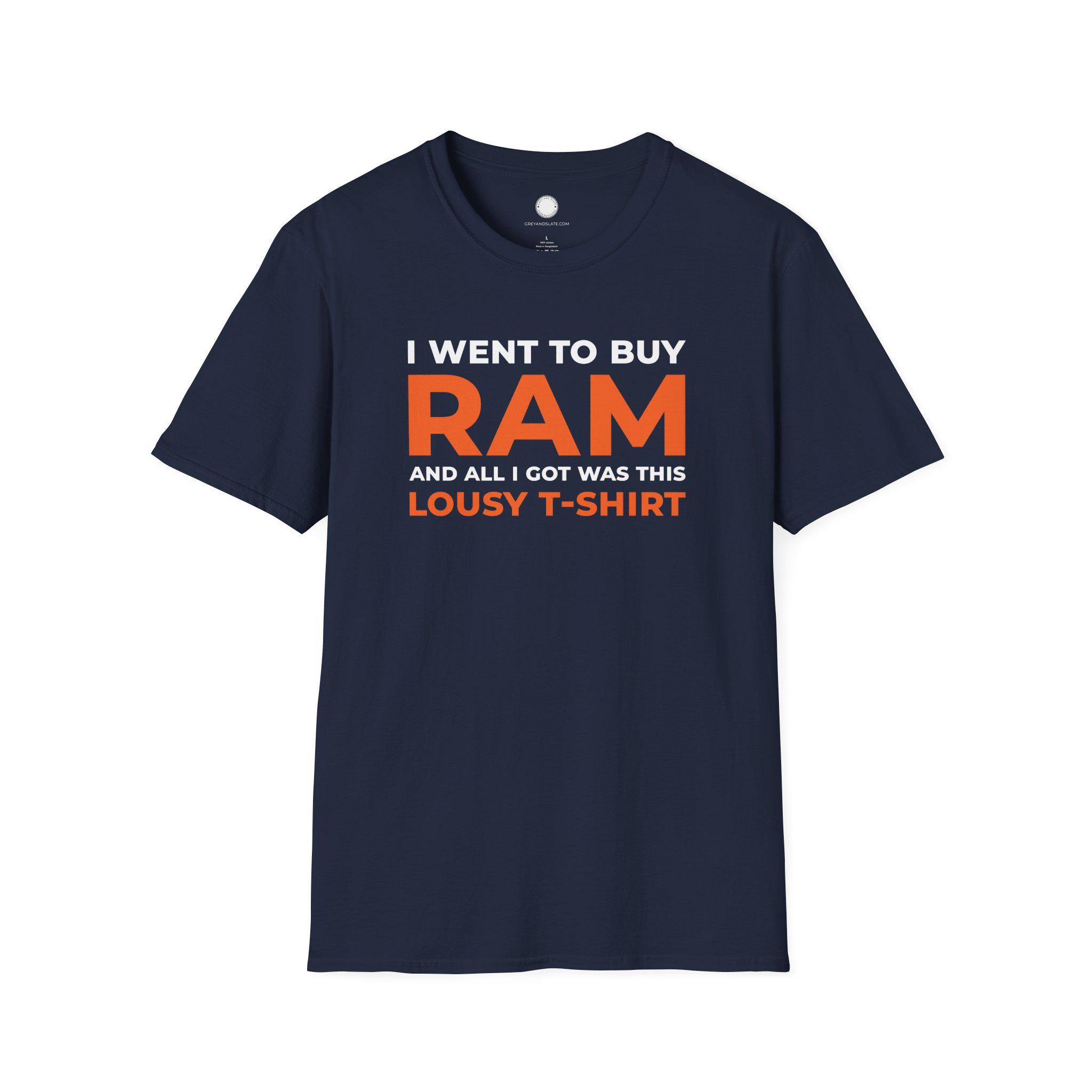 Datacenter Chip Shortage Humor Shirt I Went to Buy RAM T-Shirt | RAMaggedon Gift