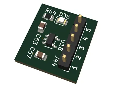 CMOS RC Timer, MIC1555YM5, Breakout Module