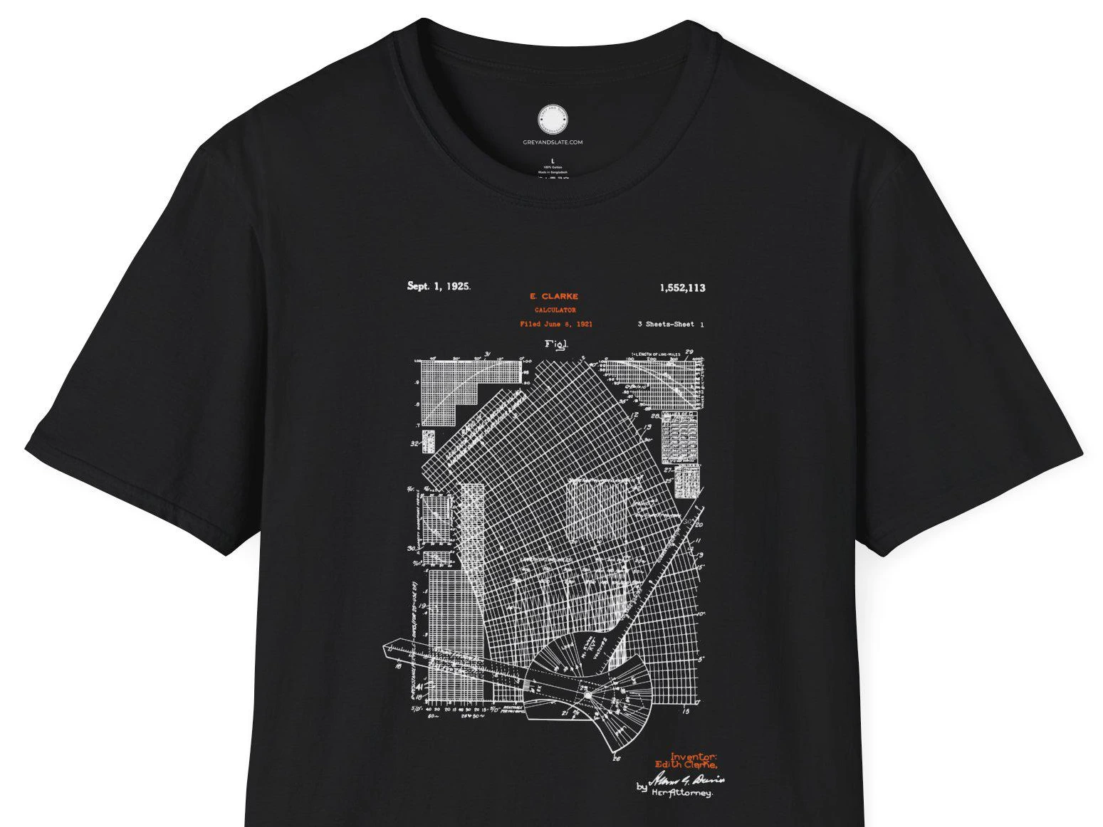 Pioneering Woman Electrical Engineer Graphical Calculator T-Shirt |  Women's His