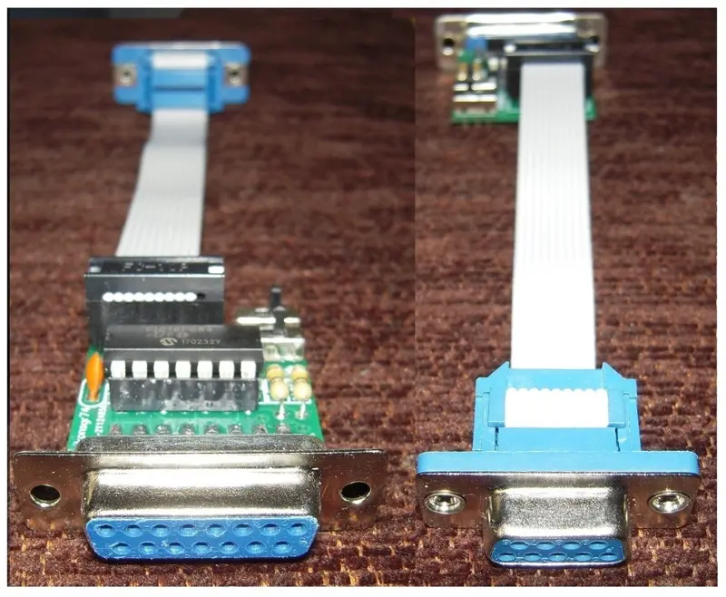 15Pin PC Analogue Joystick Adapter to 9Pin Port