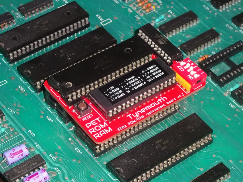 PET ROM/RAM Board