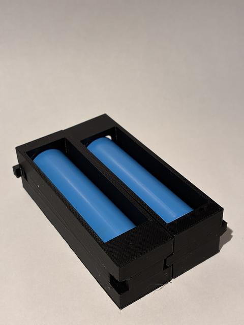 18650 battery cell holder