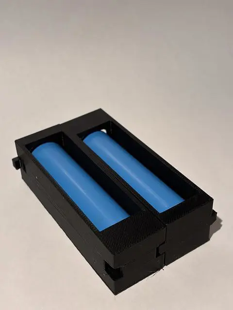 18650 battery cell holder