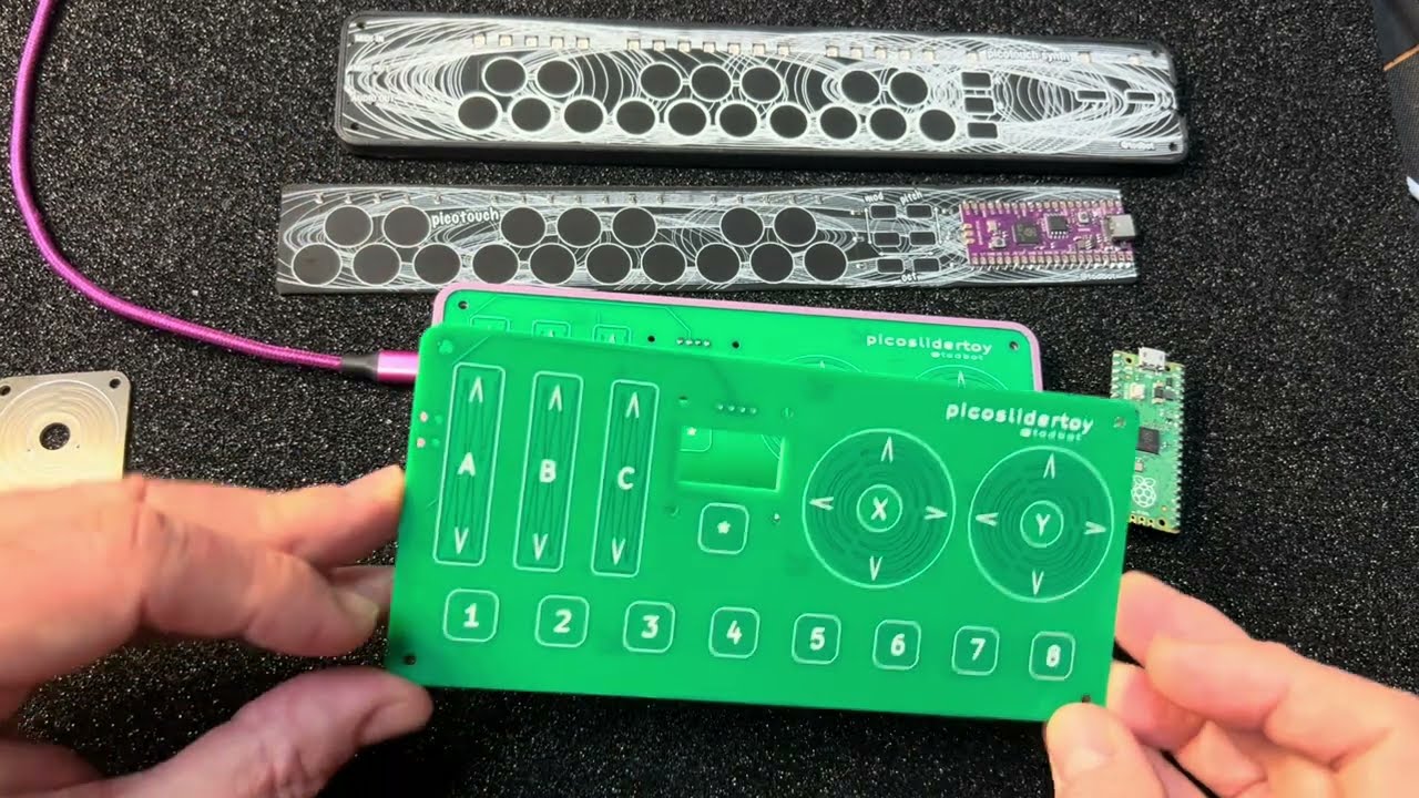 picoslidertoy - Capsense Controller for Pico