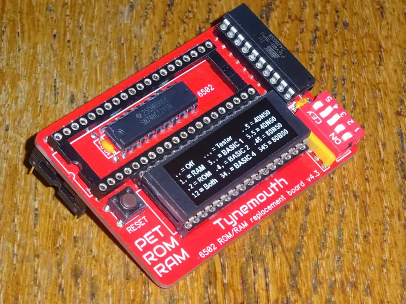 PET ROM/RAM Board