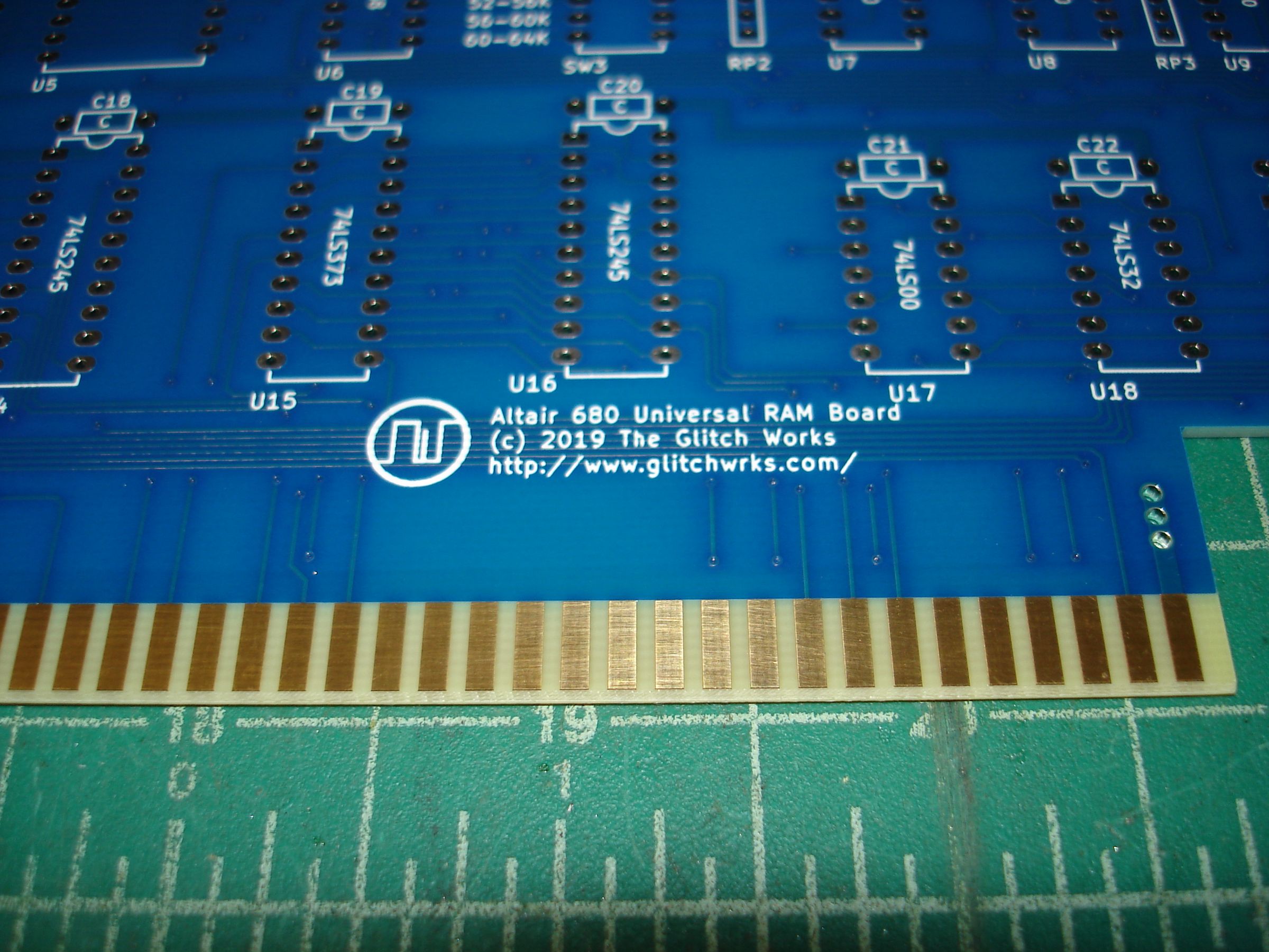 Glitch Works Altair 680 Universal 64K RAM Board
