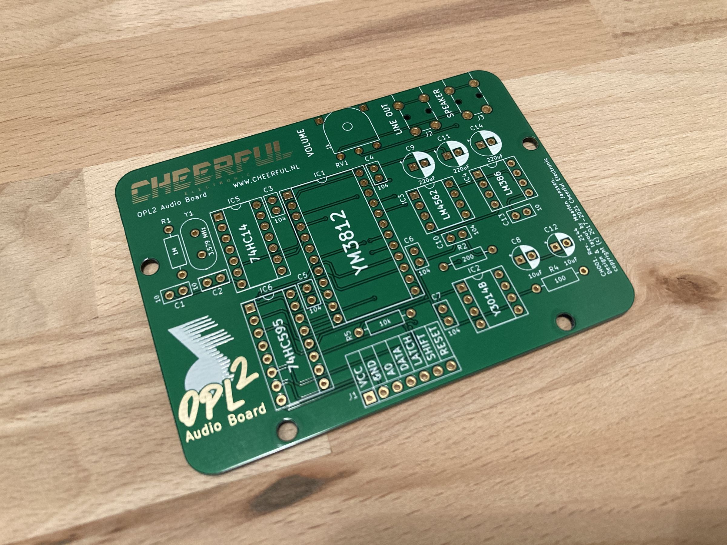 OPL2 Audio Board