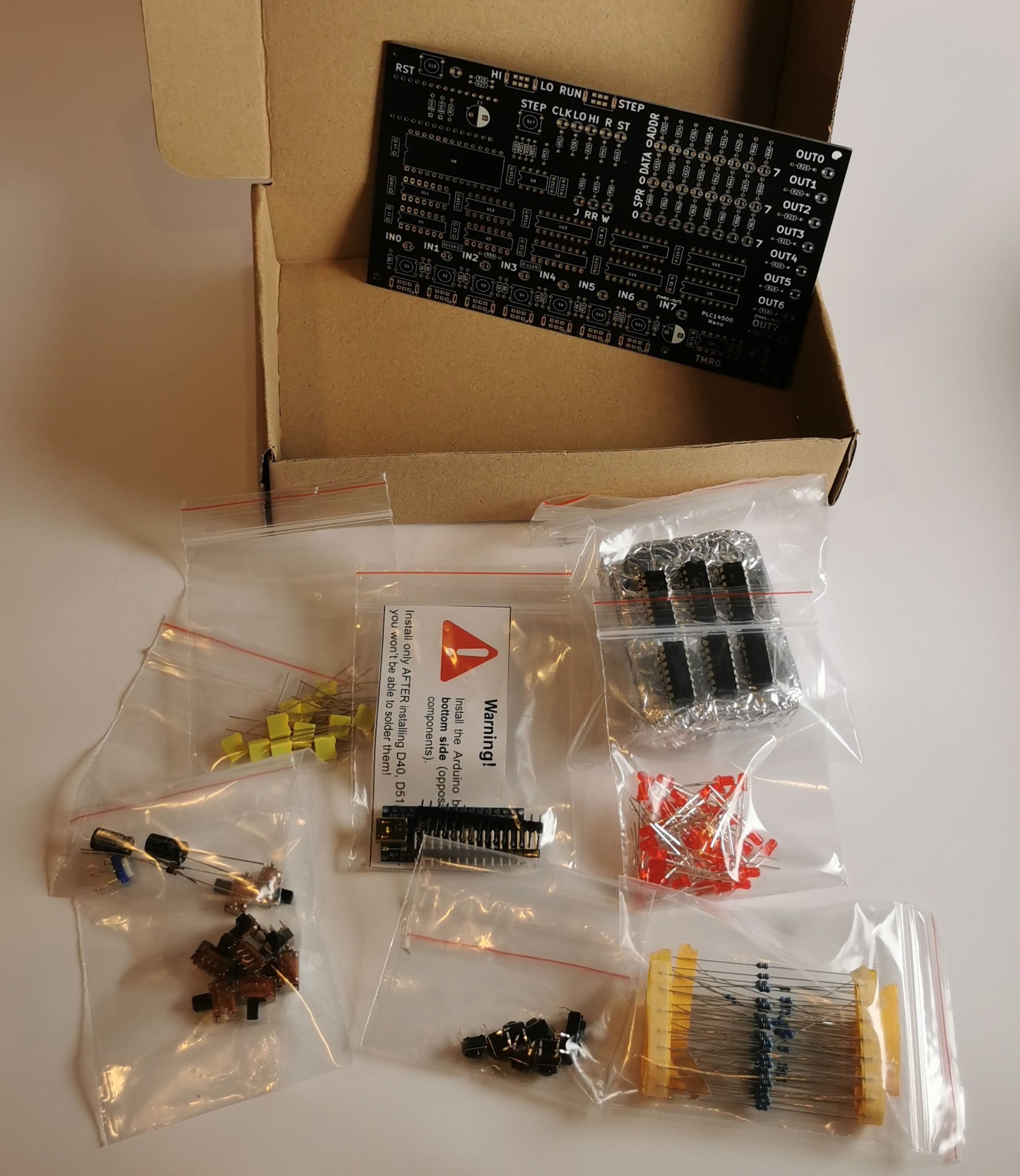 PLC14500-Nano 1-bit Single Board Computer REV.D