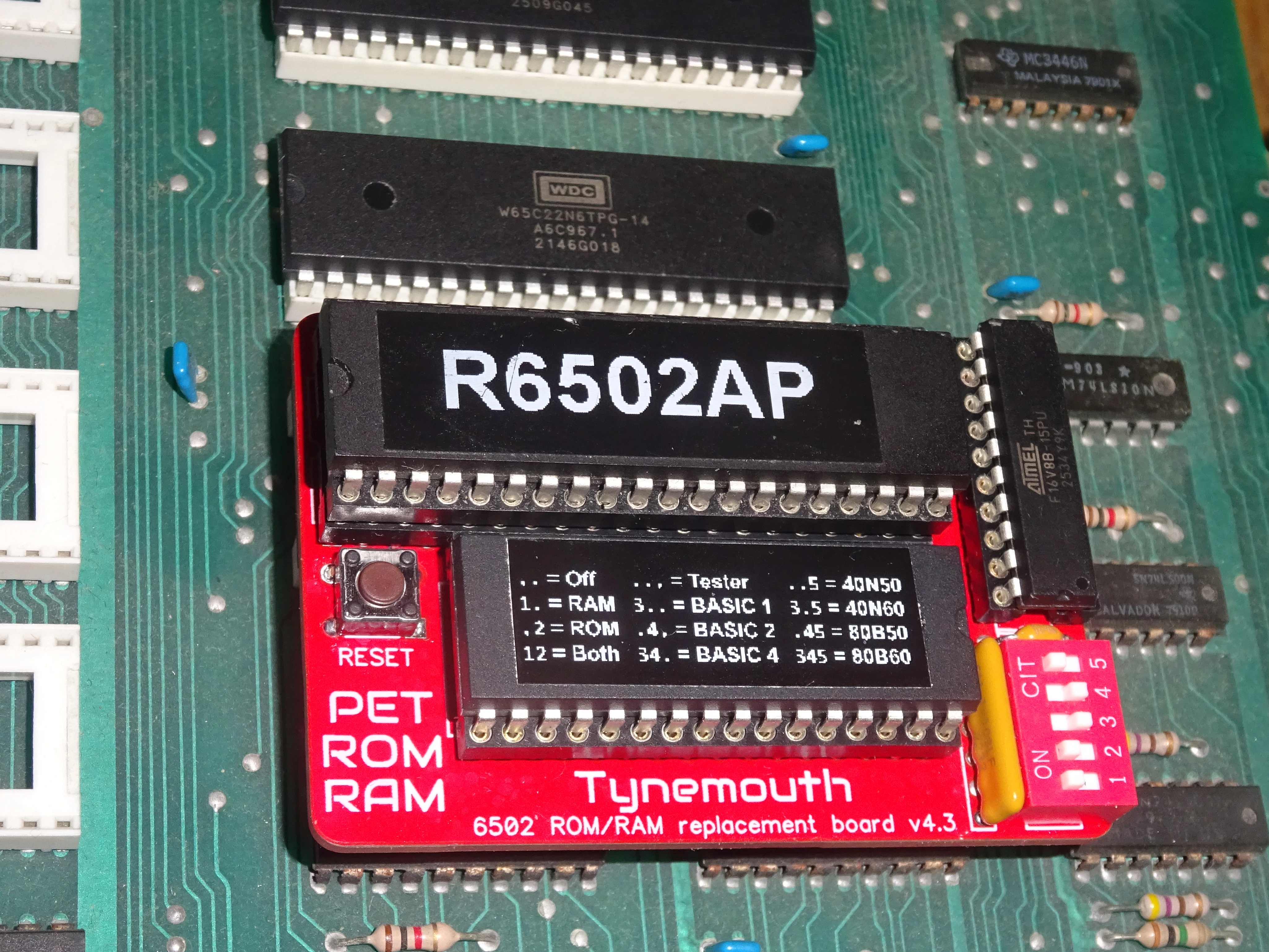 PET ROM/RAM Board