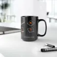 Famous Chips History Mug | Hand-drawn Intel 4004 NE555 MOS 6502 ESP32 RP2040 | M