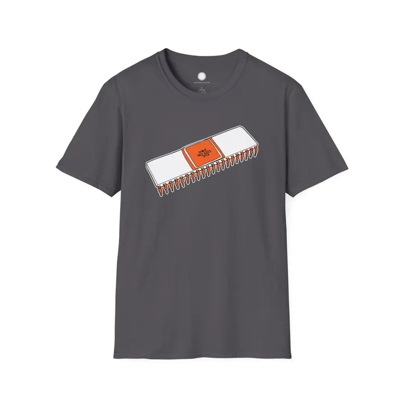 MOS 6502 CPU Microprocessor Chip T-Shirt | Retro Computing Apple I Vintage Elect