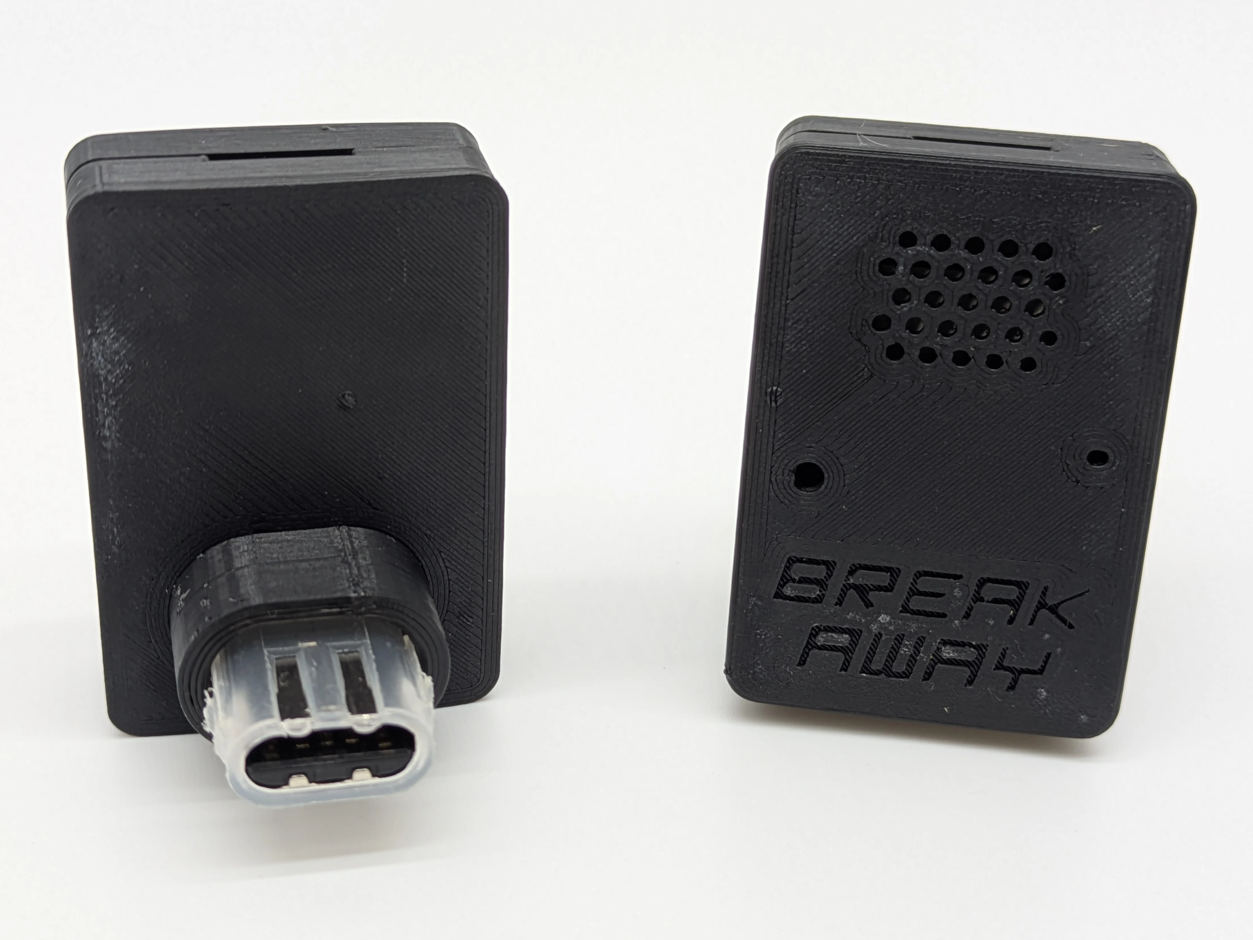 Dongles front & back