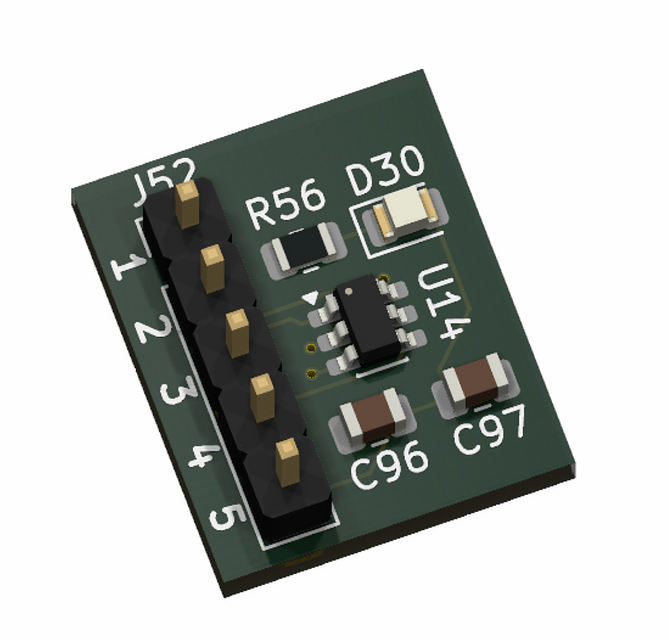 12-Bit DAC (MCP4725) Breakout Board (I2C 2.7-5.5v)