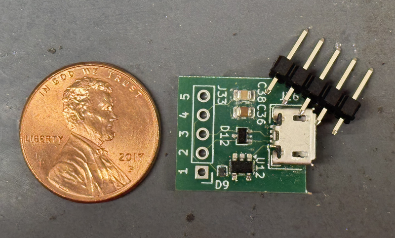 Micro USB-B Breakout Module