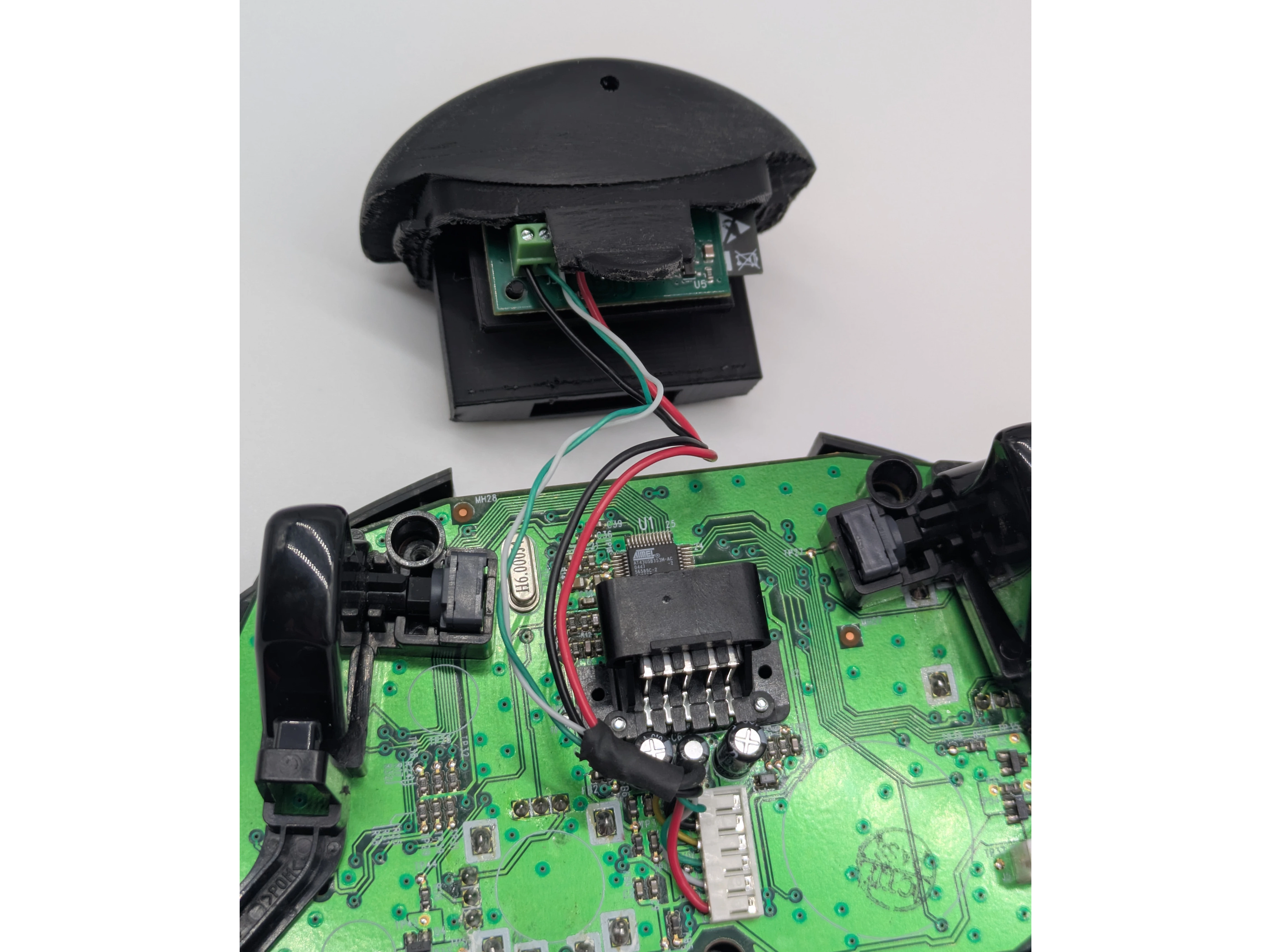 Controller S with closeup of Breakaway wiring
