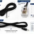 FANATEC HANDBRAKE DATA CABLE FOR CLUBSPORT WHEEL BASE