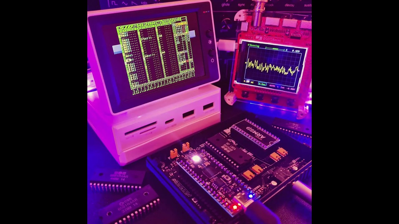 USBSID-Pico v1.3 Blue PCB (unsoldered)