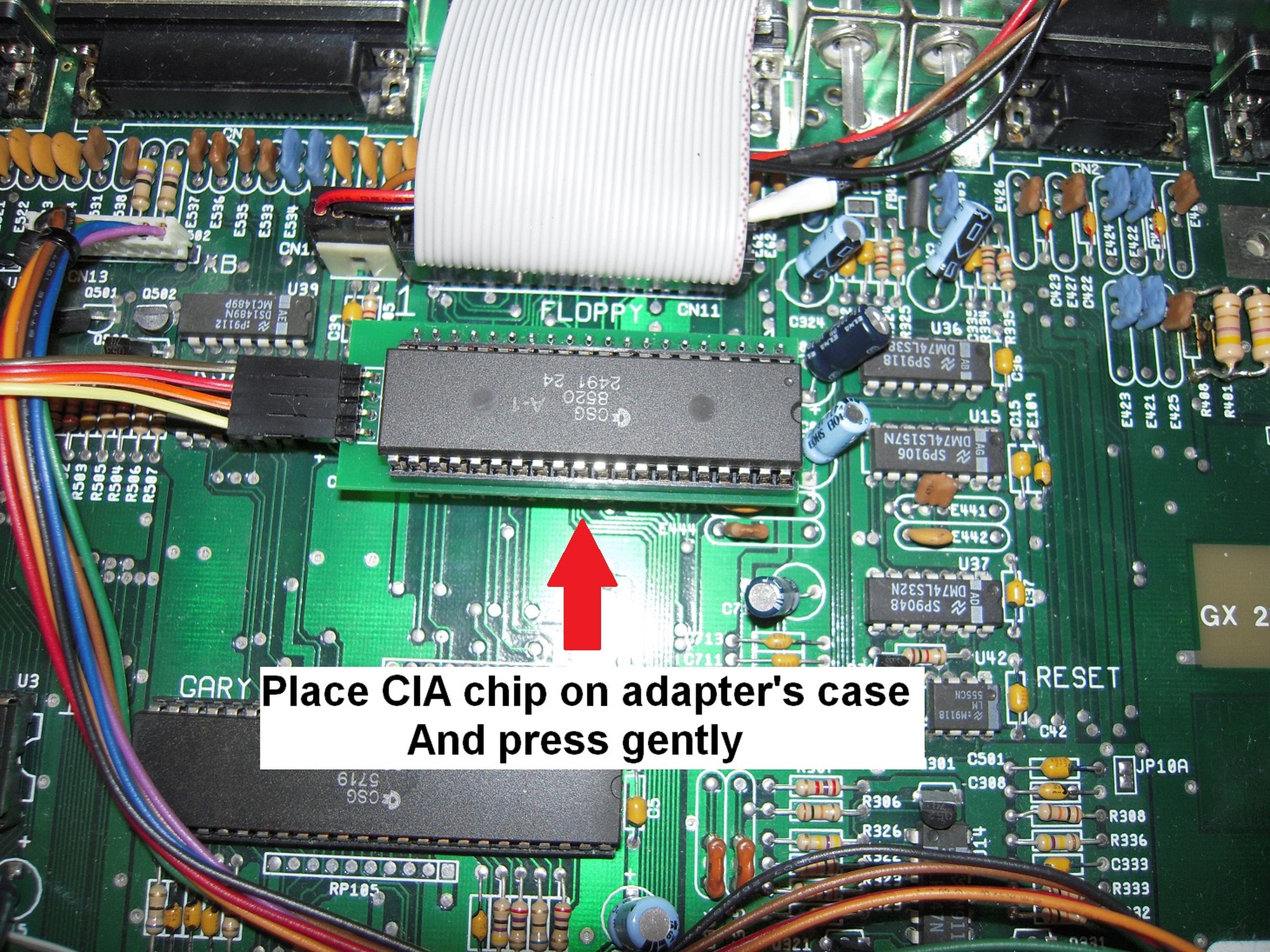 Amiga 500 DF0 / DF1 Drive Boot Selector Switch