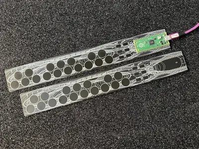 PicoTouch - Capsense MIDI keyboard for RasPi Pico