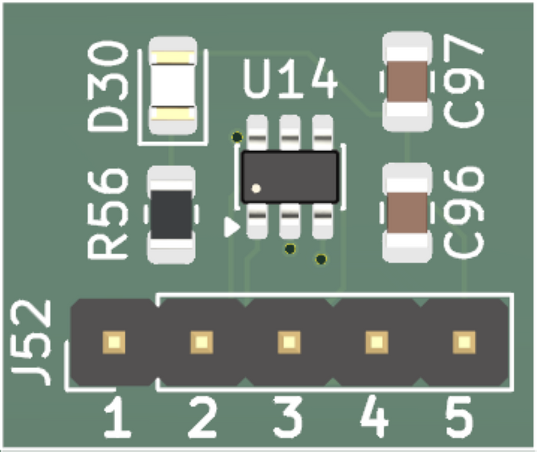 12-Bit DAC (MCP4725) Breakout Board (I2C 2.7-5.5v)