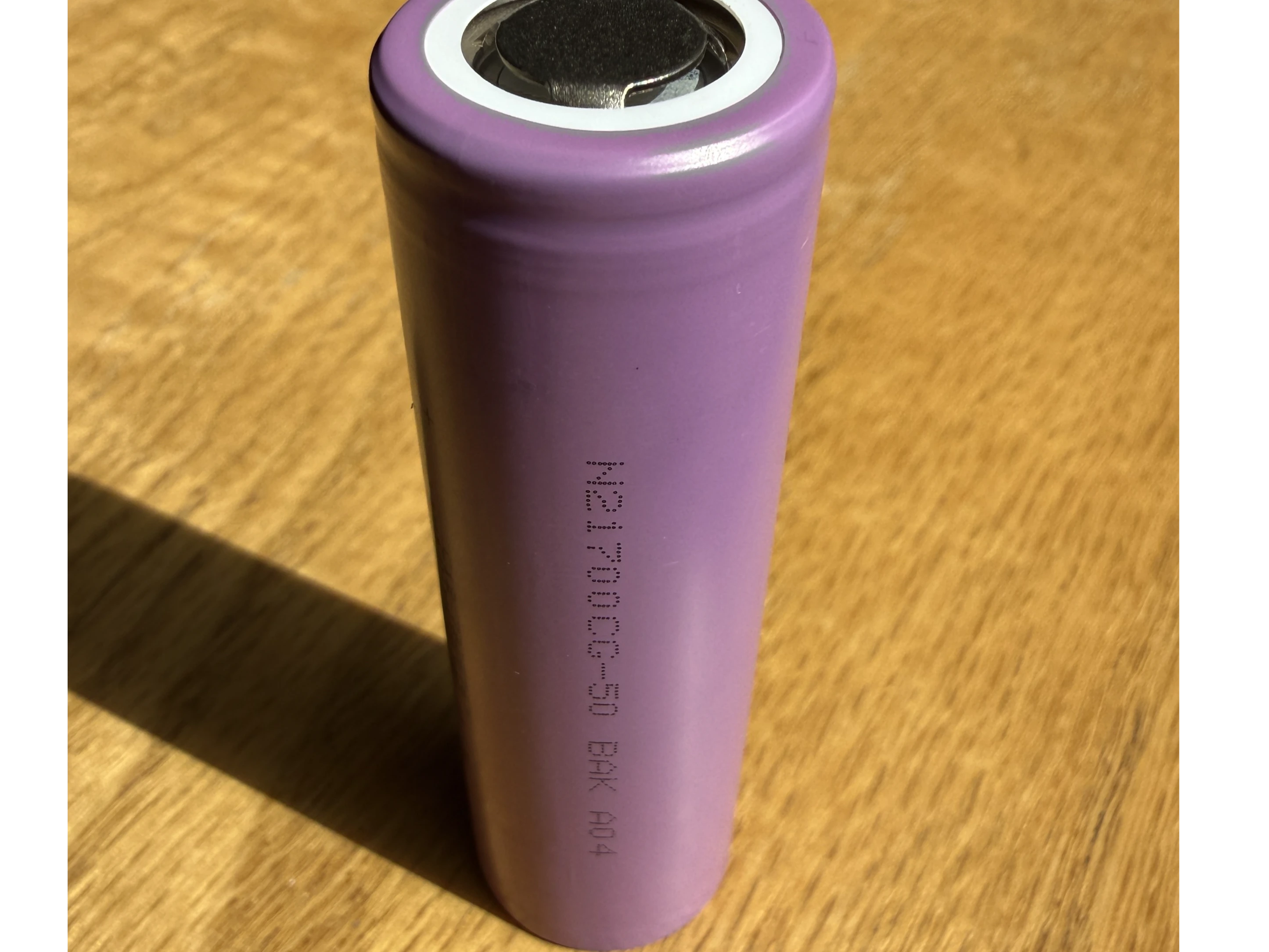 5000mAh 21700 Battery Cells