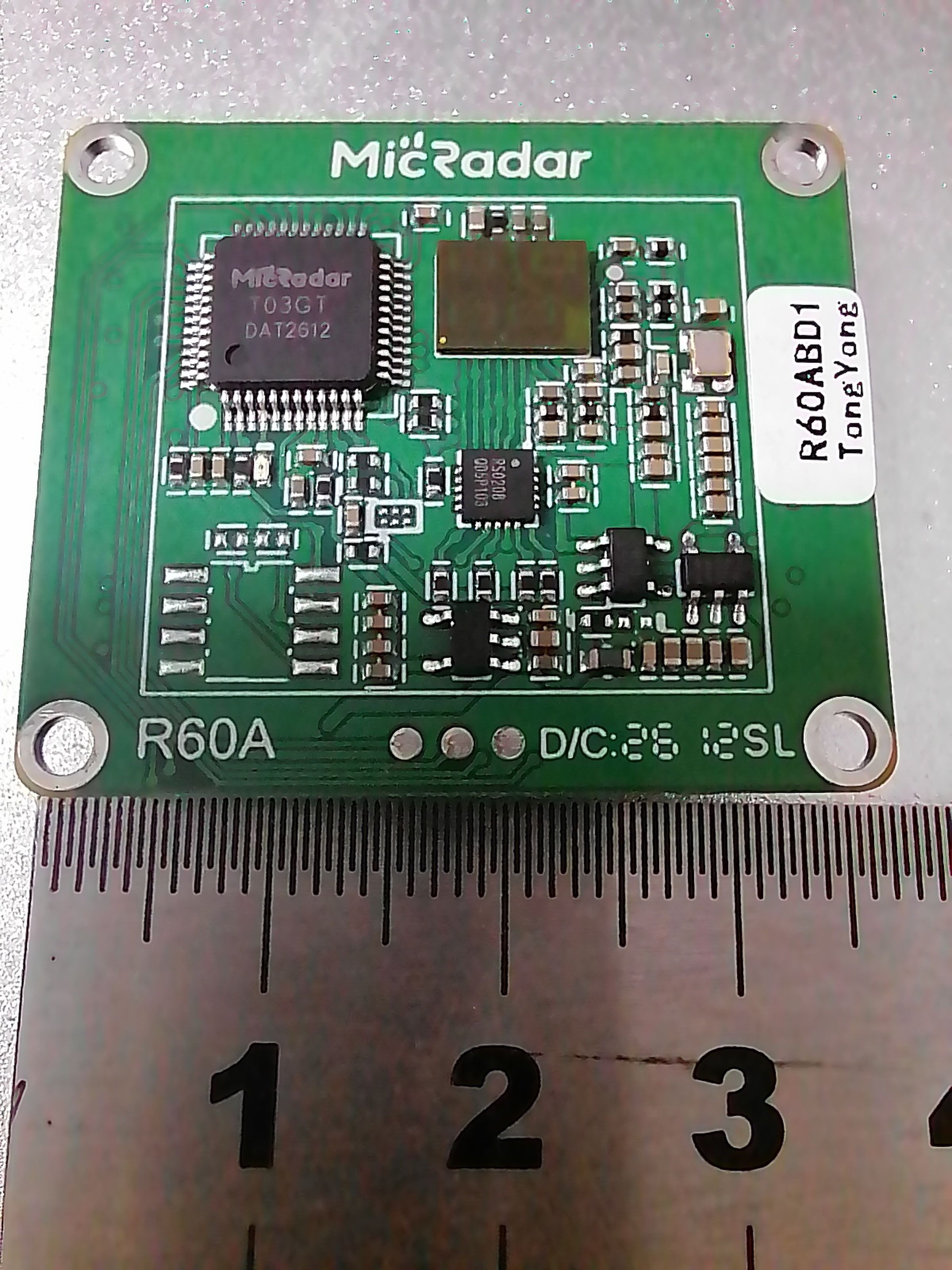 60GHz mmWave Sleep Monitoring Radar Module Kit